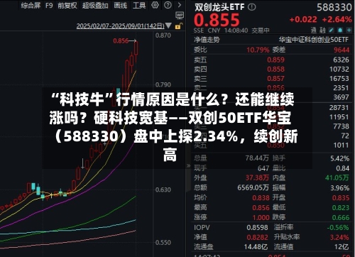“科技牛”行情原因是什么？还能继续涨吗？硬科技宽基——双创50ETF华宝（588330）盘中上探2.34%	，续创新高-第3张图片