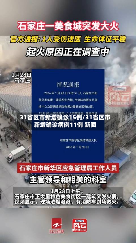 31省区市新增确诊15例/31省区市新增确诊病例11例 新闻-第3张图片