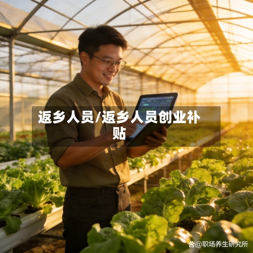 返乡人员/返乡人员创业补贴-第2张图片