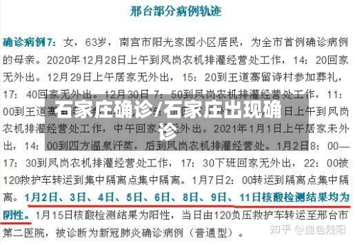石家庄确诊/石家庄出现确诊-第2张图片