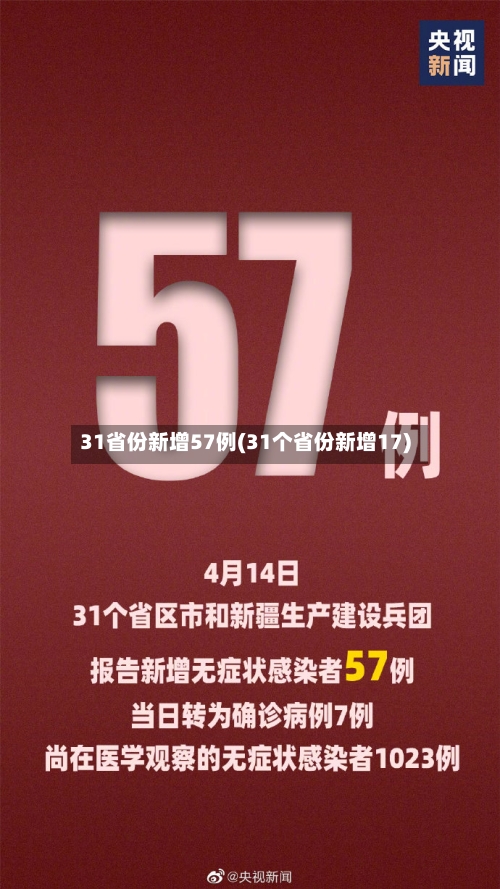 31省份新增57例(31个省份新增17)-第3张图片