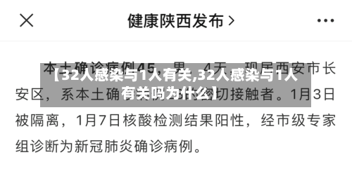 【32人感染与1人有关,32人感染与1人有关吗为什么】-第2张图片