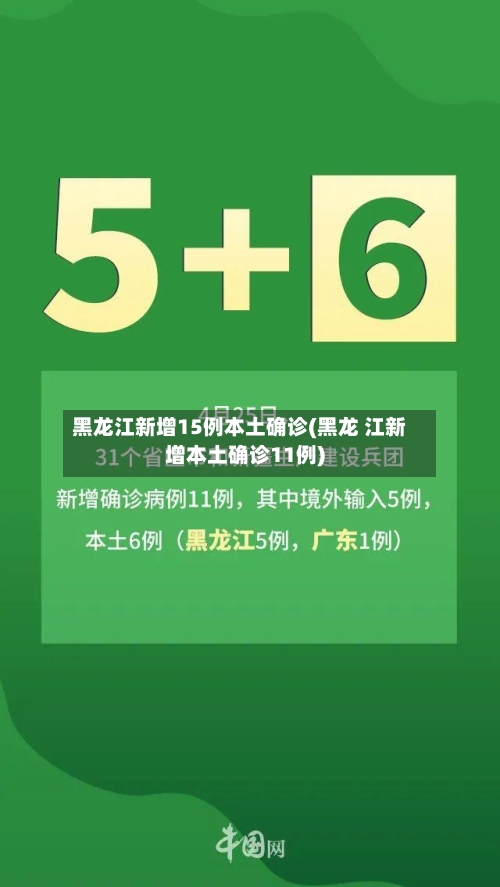 黑龙江新增15例本土确诊(黑龙 江新增本土确诊11例)
