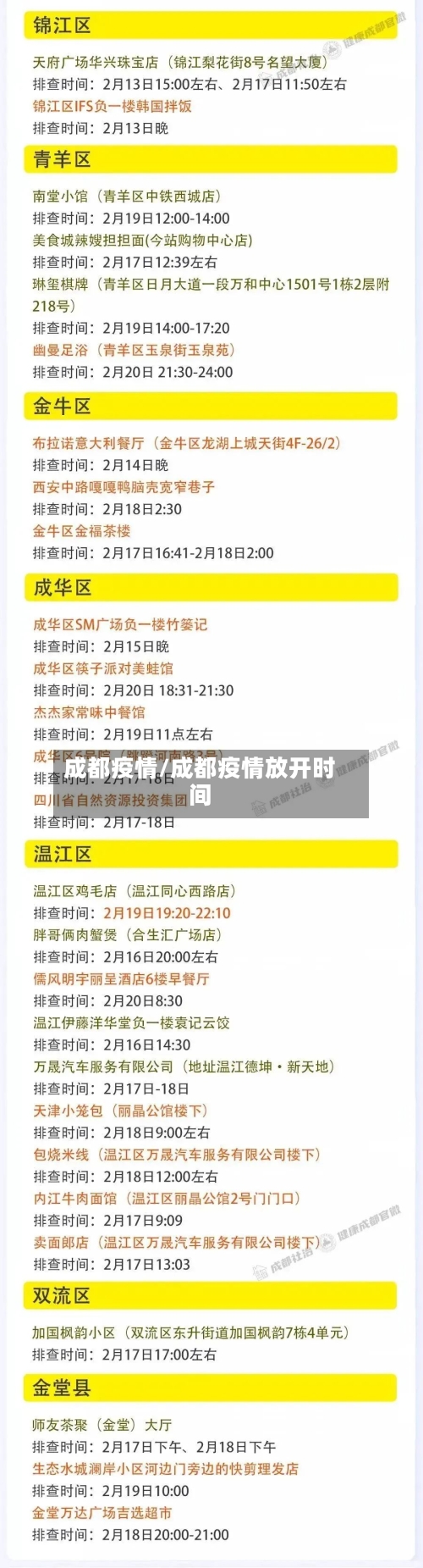 成都疫情/成都疫情放开时间