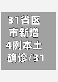 31省区市新增4例本土确诊/31省区市新增本土确诊40例-第2张图片