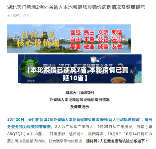 【本轮疫情已涉及7省,本轮疫情已蔓延10省】-第2张图片