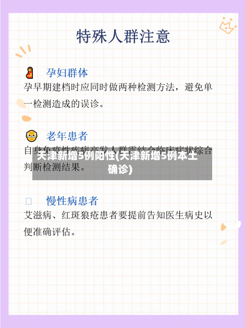 天津新增5例阳性(天津新增5例本土确诊)