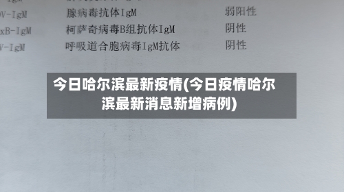 今日哈尔滨最新疫情(今日疫情哈尔滨最新消息新增病例)-第2张图片