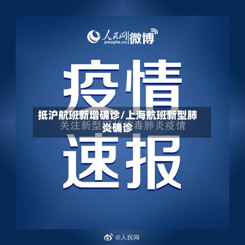 抵沪航班新增确诊/上海航班新型肺炎确诊-第3张图片