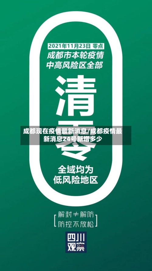 成都现在疫情最新消息/成都疫情最新消息24号新增多少-第2张图片