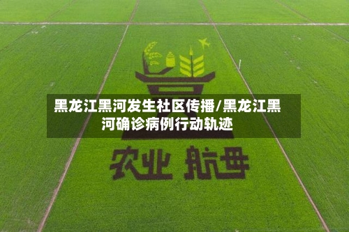 黑龙江黑河发生社区传播/黑龙江黑河确诊病例行动轨迹