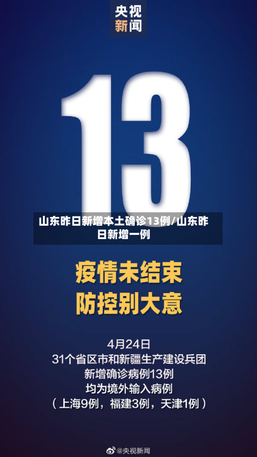 山东昨日新增本土确诊13例/山东昨日新增一例-第3张图片