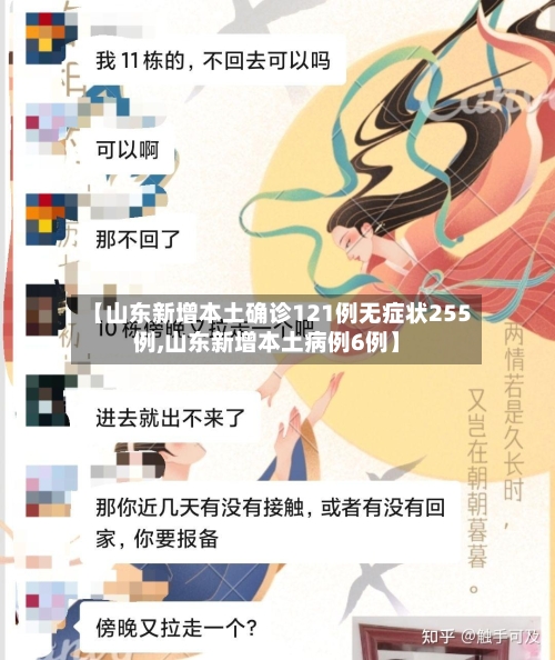 【山东新增本土确诊121例无症状255例,山东新增本土病例6例】